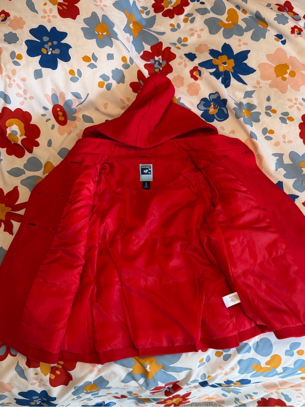 NWOT Old Navy Hooded Peacoat Size 5T - Picture 3 of 8